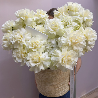 РОЗА ФРАНЦУЗСКАЯ x ГОРТЕНЗИЯ